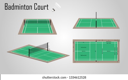 Cognitive poster sketch art large tennis court Vector Image
