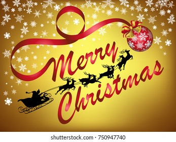 Visual drawing of Marry Christmas and New Year greeting beautiful card,nature spring concept on sunset light background for vector illustration,set 1 of 3
