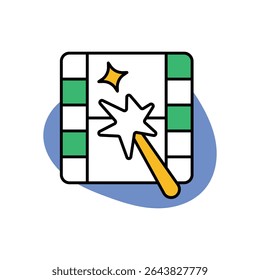 Visual Effects Icon vector stock illustration