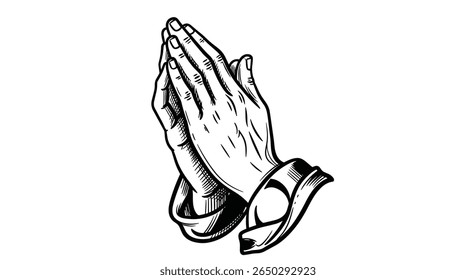 A Visual Exploration of Praying Hands Symbolizing Faith Hope Belief and Spirituality