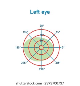 The visual field of the left and right eye. Binocular fusion and depth perception. Scientific resources for teachers and students.