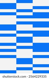 Visual glitch effect naive geometric
