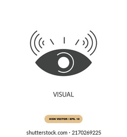 visual icons  symbol vector elements for infographic web