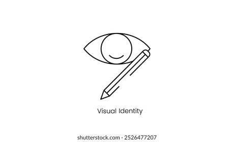 Visual Identity Icon for Brand Design