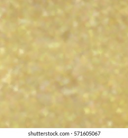 Visual illusion of sparkles metal surface. Monotone spotted surface. Abstract background, vector EPS10 gold metal effect with blurred glowing particles. Not trace image, include mesh gradient only