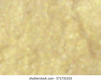 Visual illusion of sparkles metal surface. Monotone spotted surface. Abstract background, vector EPS10 gold metal effect with blurred glowing particles. Not trace image, include mesh gradient only