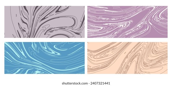 Visual image of marble, cracks, waves. A template for textures, prints, wallpapers, packaging and creative ideas