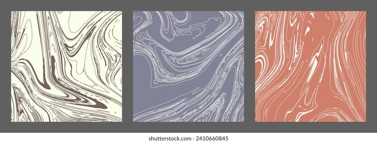 Visual image of marble, cracks, waves. A template for textures, prints, wallpapers, packaging and creative ideas