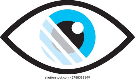 Visual impairment. Disability. Vision problems. Hand-drawn vector illustration II.