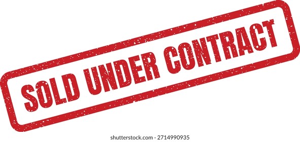 Un indicador visual de que una venta está legalmente pendiente. Aplicable para listados de bienes raíces, Acuerdos legales y Actualizar de Estado de propiedades.