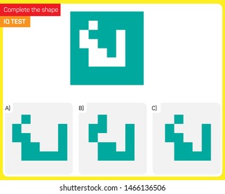Visual intelligence activity - Find the extracted shape