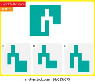 Visual intelligence activity - Find the extracted shape