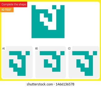 Visual intelligence activity - Find the extracted shape