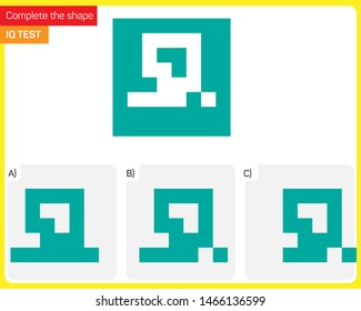 Visual intelligence activity - Find the extracted shape