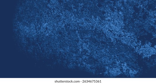 Visual metaphor in abstract blue, representing uncertainty and formation through texture

