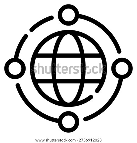 Visual representation of connectivity in IoT networks.