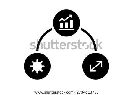 visual representation: depicting growth amidst challenges and transformation