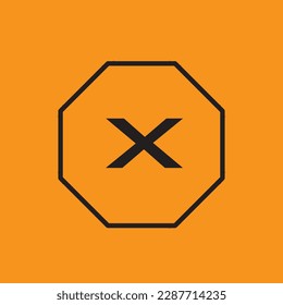  A visual representation of discarding or removing data or content. Typically features a trash can or X symbol.