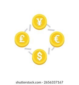 A visual representation of global financial transactions and the movement of money across borders, symbolizing international trade and economic exchange.