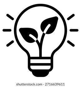 Uma representação visual de fontes de energia verdes e práticas sustentáveis.