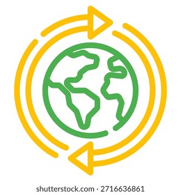 A visual representation of natural resources and their sustainable management.