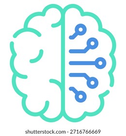 Visual representation of neural networks in smart home technology.