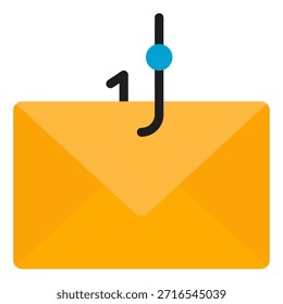 Visual representation of phishing attacks in cybersecurity.