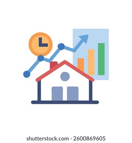Visual representation of real estate trends analysis focusing on investment insights.