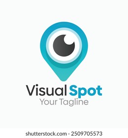 Modelo De Design De Logotipo Visual Spot. Bom para negócios, agência, comunidade e organização