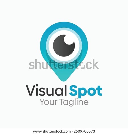 Visual Spot Logo Design Template. Good for Business, Agency, Community and Organization