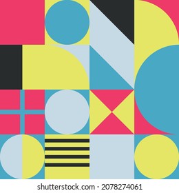 Visual state of geometric chaos.