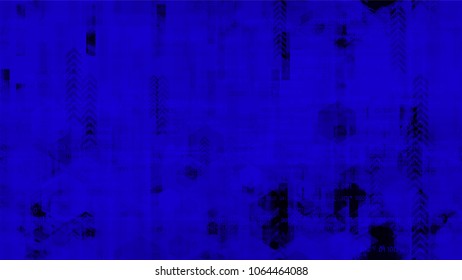 Visualization of Futuristic Communication Stream. Telecommunication High Tech Texture. Abstract  Sci Fi, Scientific Pattern. Screen, Cover Design Background.