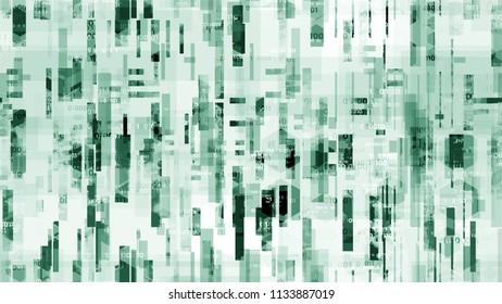 Visualization of Futuristic Communication Stream. Virtual Info Transfer Texture. Data Analytic Technology Pattern. Poster, Advertising Design Background.