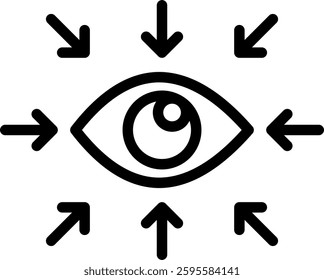 Visualization Icon Element For Design And Vector