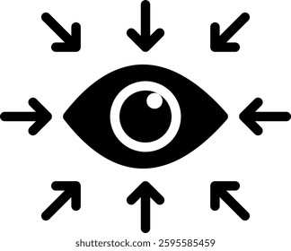 Visualization Icon Element For Design And Vector