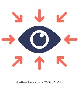 Visualization Icon Element For Design And Vector