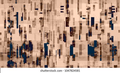 Visualization of Internet Security Technology Structure. Virtual Info Transfer Texture. Abstract  Sci Fi, Scientific Pattern. Packaging, Ad Design Background.