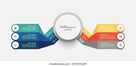 visualization timeline process infographic template Steps business data design