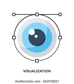 Visualization Vector Icon