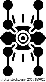 Visualization Vector Icon Glyph Style