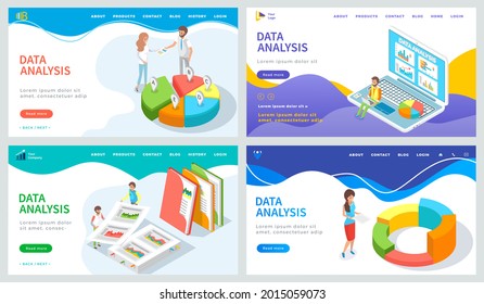 Visualize with business analytics. People work with statistical data analysis, changing indicators. Employees analyze statistical indicators, business data. Characters work with marketing research