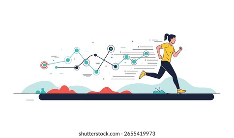 Visualizing Fitness Progress Through Data Analysis and Active Movement Tracking