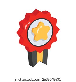 A visually appealing 2d icon showing retail award