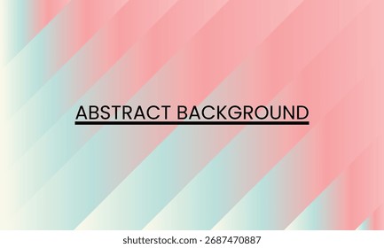A visually appealing abstract background featuring a blend of soft pastel pink and teal hues, created with elegant, flowing gradient lines forming a modern, clean design.