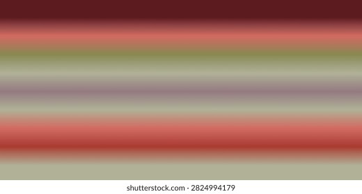 A visually appealing abstract background featuring a seamless blend of horizontal gradient stripes, transitioning smoothly between warm reds and cool greens, creating a harmonious and modern aestheti.