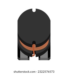 A visually appealing and accurate depiction of a basic inductor choke