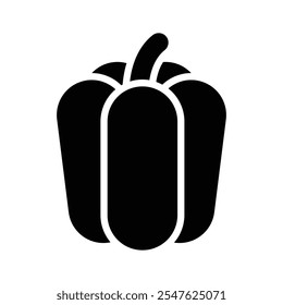 Visually appealing amazing icon of bell pepper, vector of capsicums