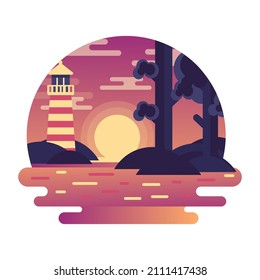 A visually appealing landscape of night camping 

