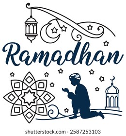 A visually appealing Ramadan graphic.