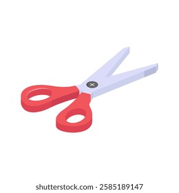 Visually appealing scissors icon, perfect for indicating cutting or editing functions